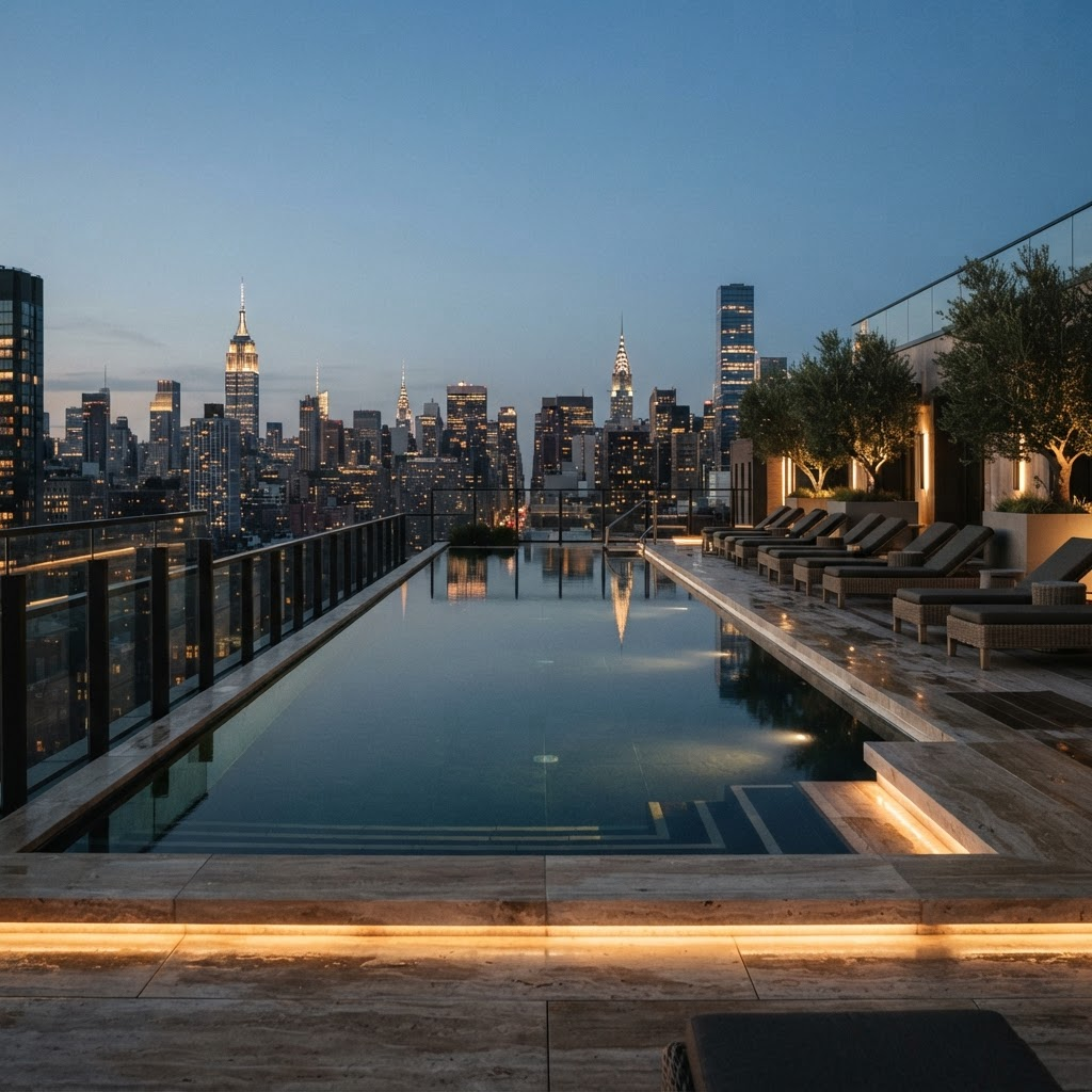 Rooftop Infinity Pool